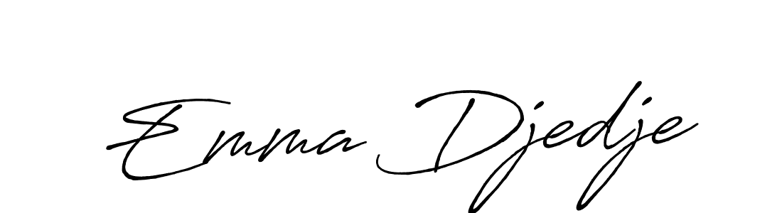Here are the top 10 professional signature styles for the name Emma Djedje. These are the best autograph styles you can use for your name. Emma Djedje signature style 7 images and pictures png