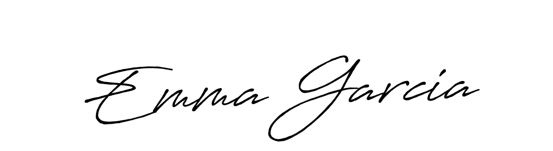 Similarly Antro_Vectra_Bolder is the best handwritten signature design. Signature creator online .You can use it as an online autograph creator for name Emma Garcia. Emma Garcia signature style 7 images and pictures png