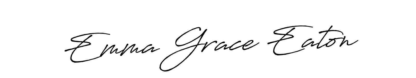 You should practise on your own different ways (Antro_Vectra_Bolder) to write your name (Emma Grace Eaton) in signature. don't let someone else do it for you. Emma Grace Eaton signature style 7 images and pictures png