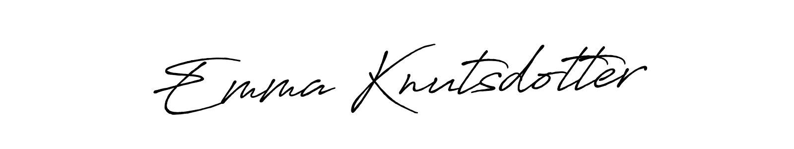 if you are searching for the best signature style for your name Emma Knutsdotter. so please give up your signature search. here we have designed multiple signature styles  using Antro_Vectra_Bolder. Emma Knutsdotter signature style 7 images and pictures png