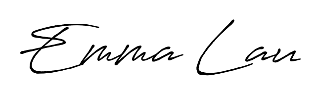 Make a beautiful signature design for name Emma Lau. Use this online signature maker to create a handwritten signature for free. Emma Lau signature style 7 images and pictures png