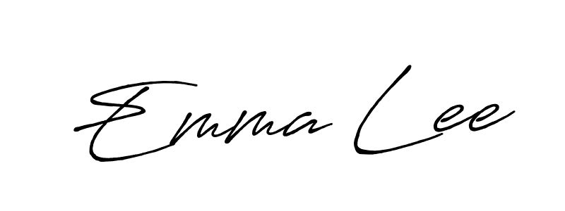 Similarly Antro_Vectra_Bolder is the best handwritten signature design. Signature creator online .You can use it as an online autograph creator for name Emma Lee. Emma Lee signature style 7 images and pictures png