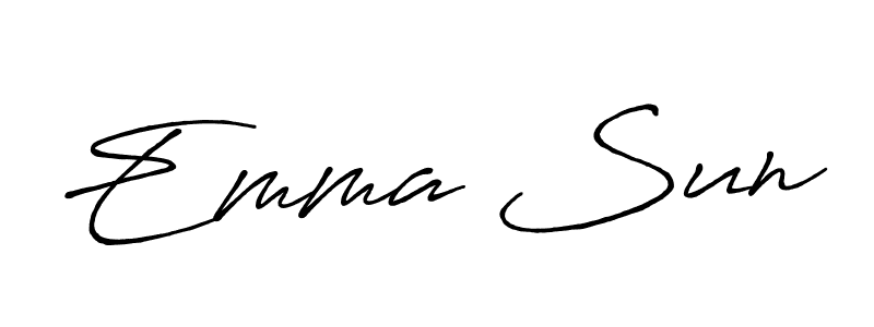 Check out images of Autograph of Emma Sun name. Actor Emma Sun Signature Style. Antro_Vectra_Bolder is a professional sign style online. Emma Sun signature style 7 images and pictures png