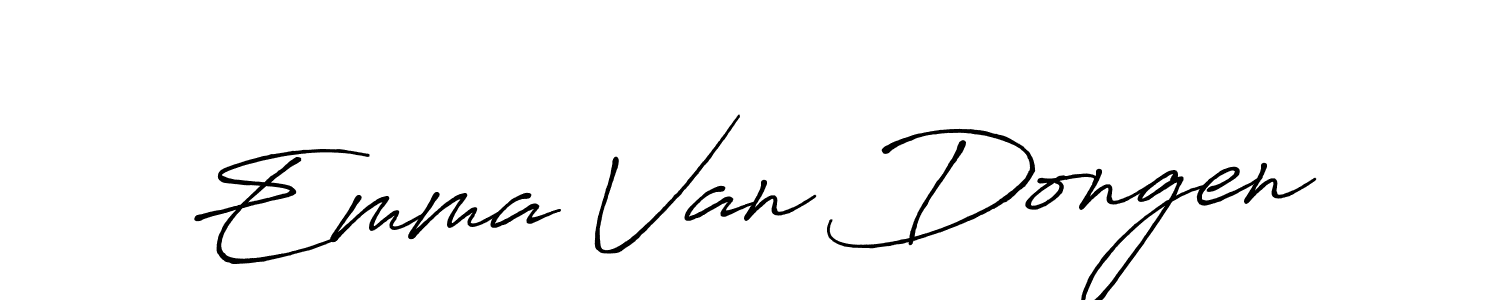 Once you've used our free online signature maker to create your best signature Antro_Vectra_Bolder style, it's time to enjoy all of the benefits that Emma Van Dongen name signing documents. Emma Van Dongen signature style 7 images and pictures png