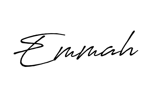 You should practise on your own different ways (Antro_Vectra_Bolder) to write your name (Emmah) in signature. don't let someone else do it for you. Emmah signature style 7 images and pictures png