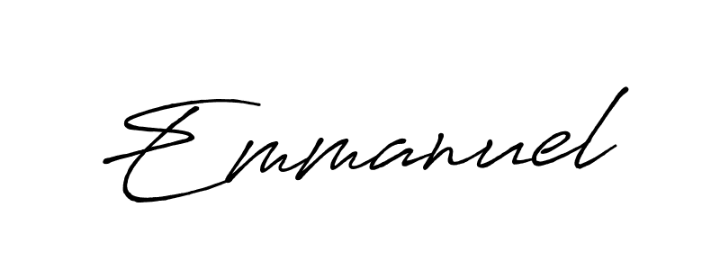 Also we have Emmanuel name is the best signature style. Create professional handwritten signature collection using Antro_Vectra_Bolder autograph style. Emmanuel signature style 7 images and pictures png