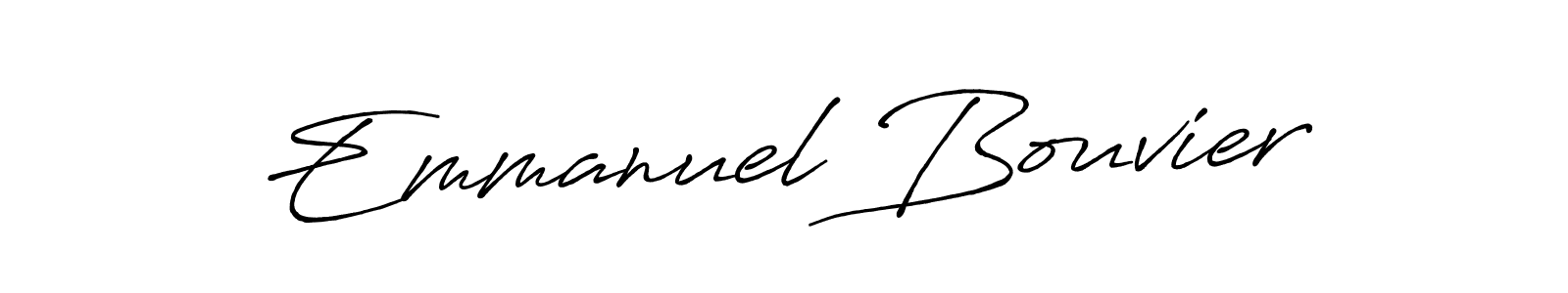 How to Draw Emmanuel Bouvier signature style? Antro_Vectra_Bolder is a latest design signature styles for name Emmanuel Bouvier. Emmanuel Bouvier signature style 7 images and pictures png