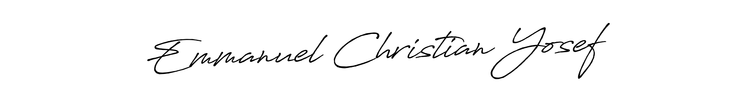 Check out images of Autograph of Emmanuel Christian Yosef name. Actor Emmanuel Christian Yosef Signature Style. Antro_Vectra_Bolder is a professional sign style online. Emmanuel Christian Yosef signature style 7 images and pictures png