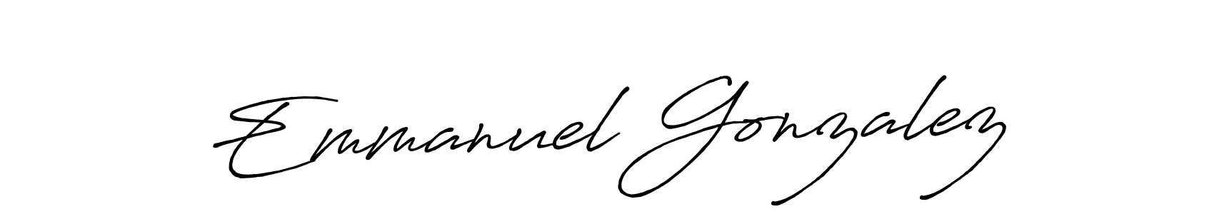 It looks lik you need a new signature style for name Emmanuel Gonzalez. Design unique handwritten (Antro_Vectra_Bolder) signature with our free signature maker in just a few clicks. Emmanuel Gonzalez signature style 7 images and pictures png