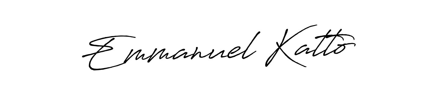 See photos of Emmanuel Katto official signature by Spectra . Check more albums & portfolios. Read reviews & check more about Antro_Vectra_Bolder font. Emmanuel Katto signature style 7 images and pictures png