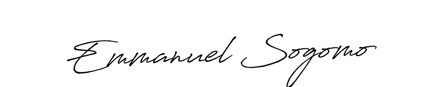 Also You can easily find your signature by using the search form. We will create Emmanuel Sogomo name handwritten signature images for you free of cost using Antro_Vectra_Bolder sign style. Emmanuel Sogomo signature style 7 images and pictures png