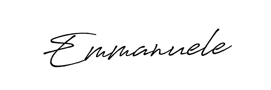 Make a beautiful signature design for name Emmanuele. Use this online signature maker to create a handwritten signature for free. Emmanuele signature style 7 images and pictures png