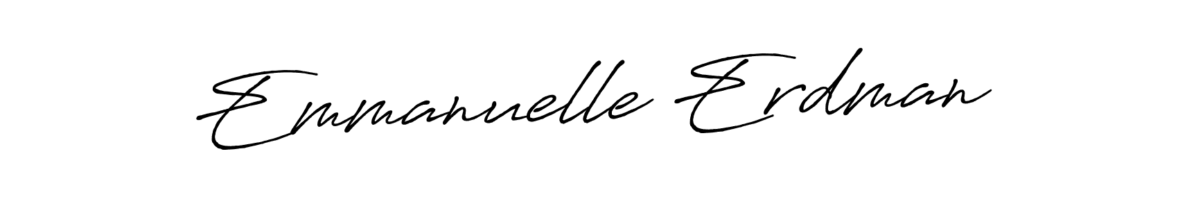 Similarly Antro_Vectra_Bolder is the best handwritten signature design. Signature creator online .You can use it as an online autograph creator for name Emmanuelle Erdman. Emmanuelle Erdman signature style 7 images and pictures png