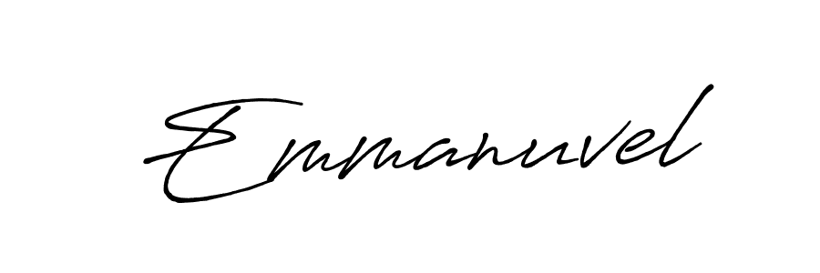 It looks lik you need a new signature style for name Emmanuvel. Design unique handwritten (Antro_Vectra_Bolder) signature with our free signature maker in just a few clicks. Emmanuvel signature style 7 images and pictures png