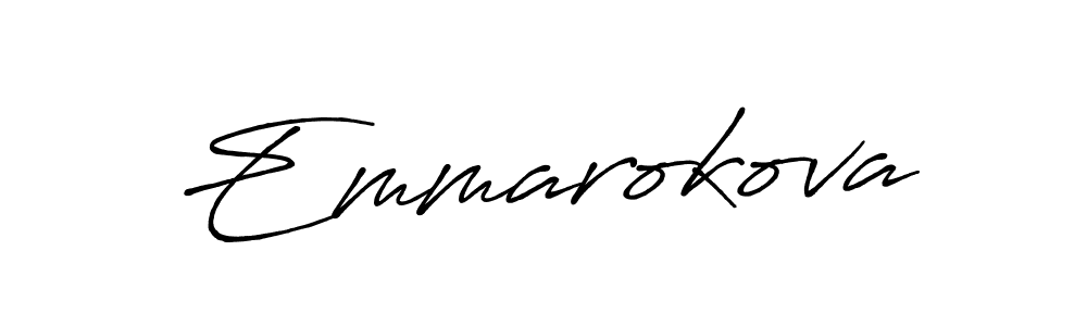 See photos of Emmarokova official signature by Spectra . Check more albums & portfolios. Read reviews & check more about Antro_Vectra_Bolder font. Emmarokova signature style 7 images and pictures png