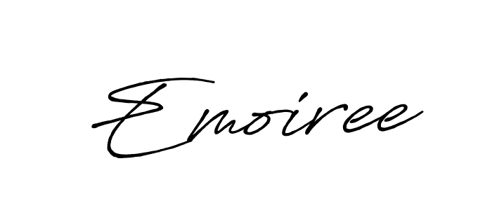 Similarly Antro_Vectra_Bolder is the best handwritten signature design. Signature creator online .You can use it as an online autograph creator for name Emoiree. Emoiree signature style 7 images and pictures png