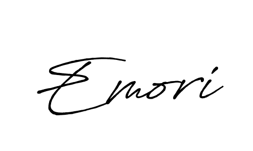 Once you've used our free online signature maker to create your best signature Antro_Vectra_Bolder style, it's time to enjoy all of the benefits that Emori name signing documents. Emori signature style 7 images and pictures png