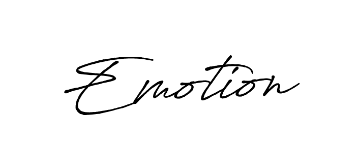 Antro_Vectra_Bolder is a professional signature style that is perfect for those who want to add a touch of class to their signature. It is also a great choice for those who want to make their signature more unique. Get Emotion name to fancy signature for free. Emotion signature style 7 images and pictures png