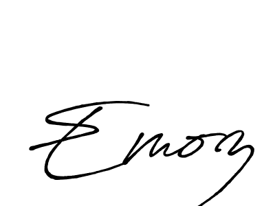 if you are searching for the best signature style for your name Emoz. so please give up your signature search. here we have designed multiple signature styles  using Antro_Vectra_Bolder. Emoz signature style 7 images and pictures png