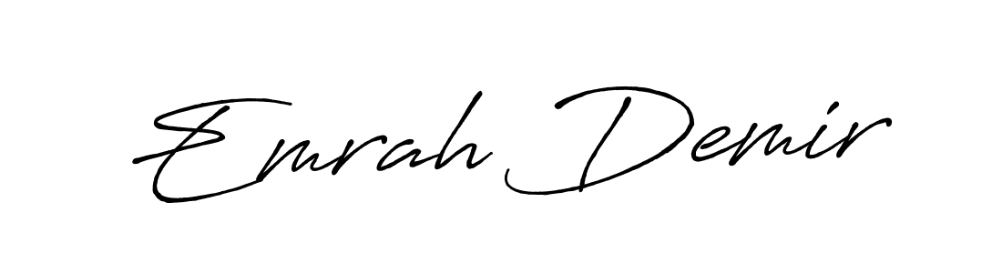 Once you've used our free online signature maker to create your best signature Antro_Vectra_Bolder style, it's time to enjoy all of the benefits that Emrah Demir name signing documents. Emrah Demir signature style 7 images and pictures png