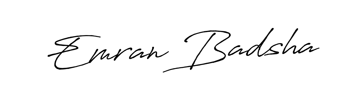 if you are searching for the best signature style for your name Emran Badsha. so please give up your signature search. here we have designed multiple signature styles  using Antro_Vectra_Bolder. Emran Badsha signature style 7 images and pictures png
