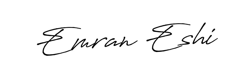 You can use this online signature creator to create a handwritten signature for the name Emran Eshi. This is the best online autograph maker. Emran Eshi signature style 7 images and pictures png