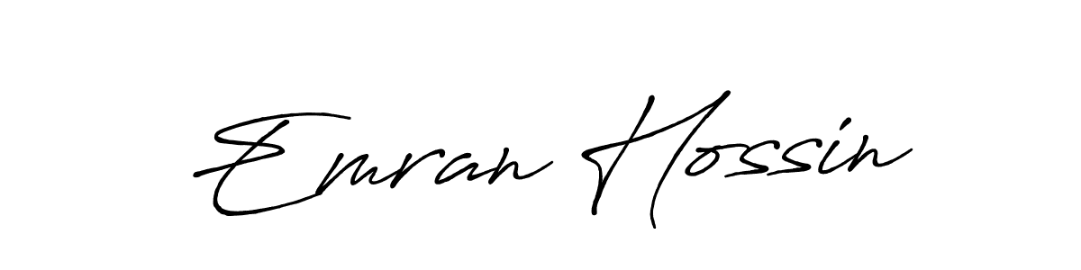 Once you've used our free online signature maker to create your best signature Antro_Vectra_Bolder style, it's time to enjoy all of the benefits that Emran Hossin name signing documents. Emran Hossin signature style 7 images and pictures png