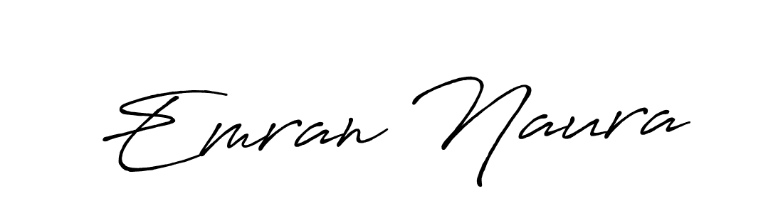 if you are searching for the best signature style for your name Emran Naura. so please give up your signature search. here we have designed multiple signature styles  using Antro_Vectra_Bolder. Emran Naura signature style 7 images and pictures png