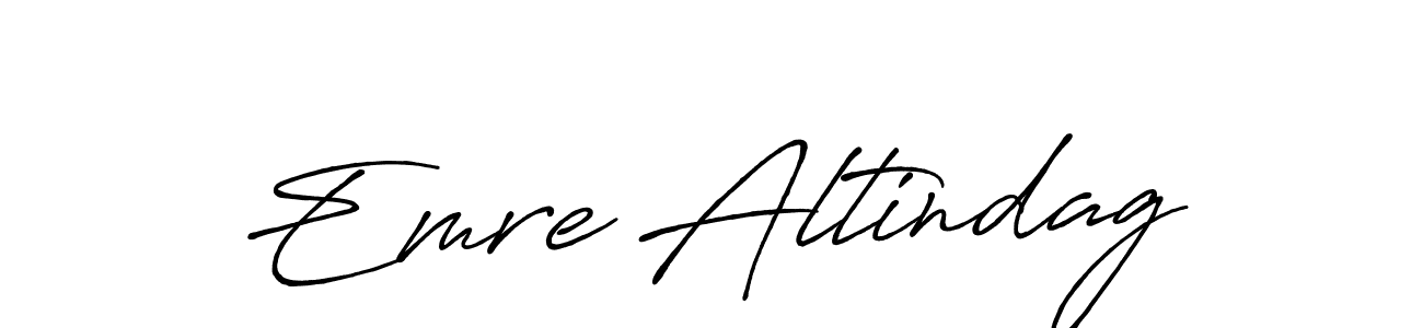 You should practise on your own different ways (Antro_Vectra_Bolder) to write your name (Emre Altindag) in signature. don't let someone else do it for you. Emre Altindag signature style 7 images and pictures png