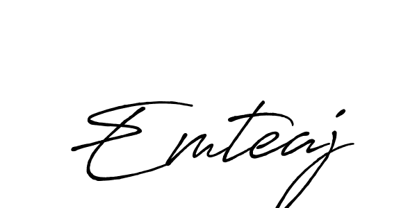 if you are searching for the best signature style for your name Emteaj. so please give up your signature search. here we have designed multiple signature styles  using Antro_Vectra_Bolder. Emteaj signature style 7 images and pictures png