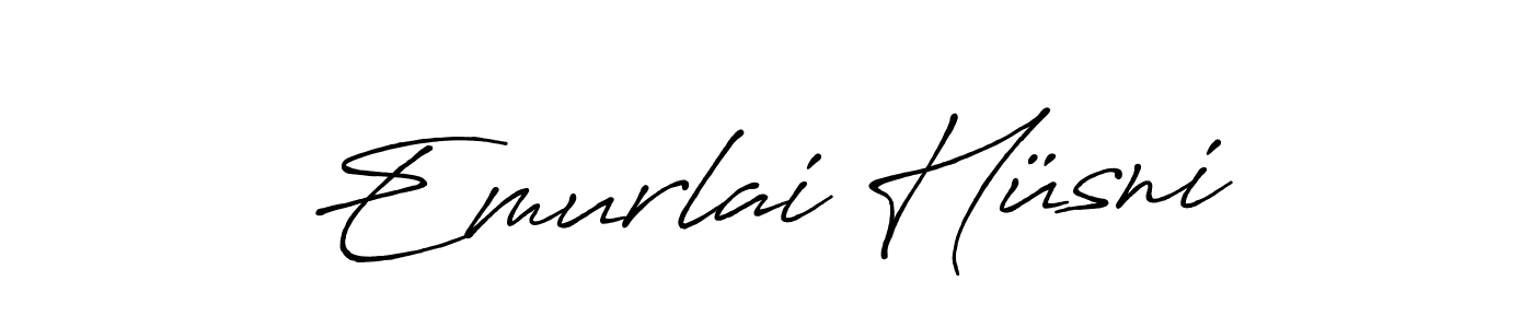 How to make Emurlai Hüsni signature? Antro_Vectra_Bolder is a professional autograph style. Create handwritten signature for Emurlai Hüsni name. Emurlai Hüsni signature style 7 images and pictures png