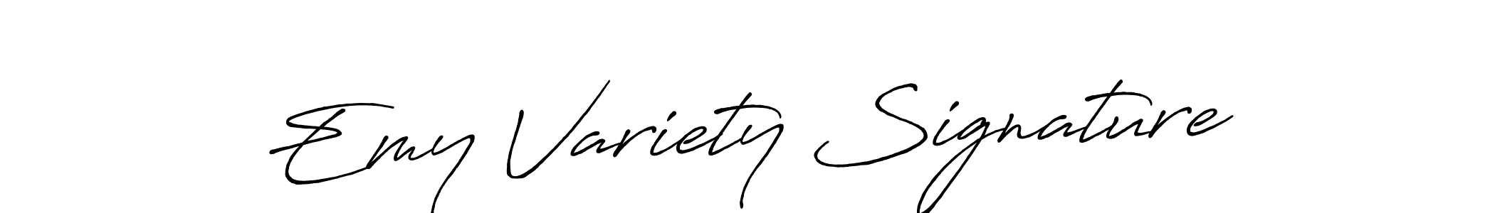 You should practise on your own different ways (Antro_Vectra_Bolder) to write your name (Emy Variety Signature) in signature. don't let someone else do it for you. Emy Variety Signature signature style 7 images and pictures png