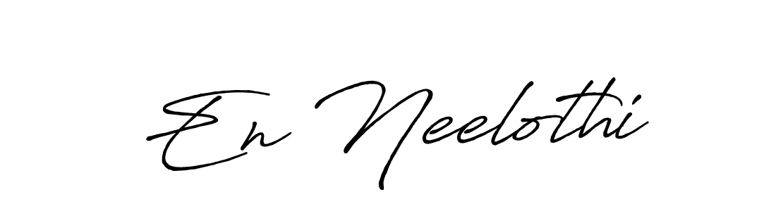 It looks lik you need a new signature style for name En Neelothi. Design unique handwritten (Antro_Vectra_Bolder) signature with our free signature maker in just a few clicks. En Neelothi signature style 7 images and pictures png