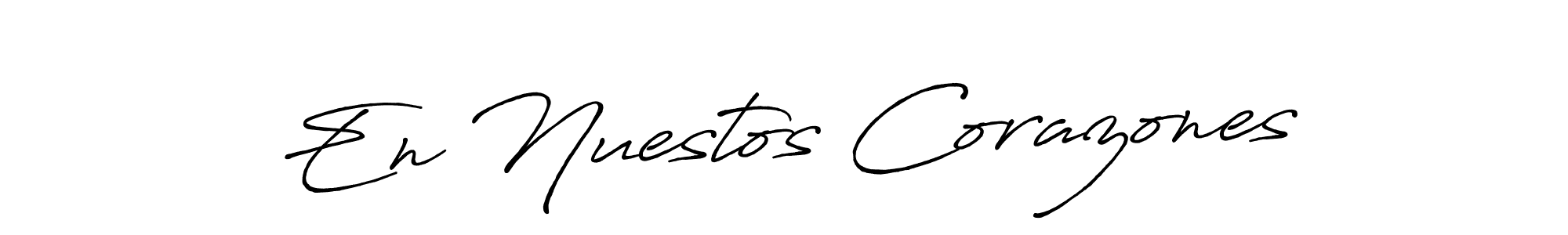 Best and Professional Signature Style for En Nuestos Corazones. Antro_Vectra_Bolder Best Signature Style Collection. En Nuestos Corazones signature style 7 images and pictures png