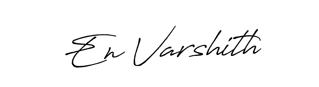 It looks lik you need a new signature style for name En Varshith. Design unique handwritten (Antro_Vectra_Bolder) signature with our free signature maker in just a few clicks. En Varshith signature style 7 images and pictures png
