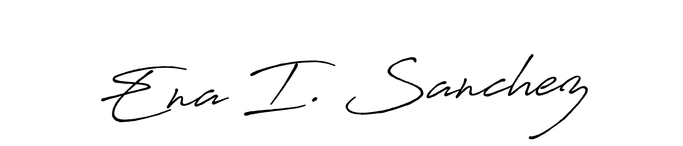 This is the best signature style for the Ena I. Sanchez name. Also you like these signature font (Antro_Vectra_Bolder). Mix name signature. Ena I. Sanchez signature style 7 images and pictures png