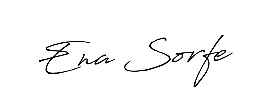 Also You can easily find your signature by using the search form. We will create Ena Sorfe name handwritten signature images for you free of cost using Antro_Vectra_Bolder sign style. Ena Sorfe signature style 7 images and pictures png