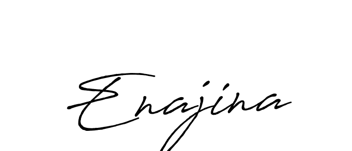 Antro_Vectra_Bolder is a professional signature style that is perfect for those who want to add a touch of class to their signature. It is also a great choice for those who want to make their signature more unique. Get Enajina name to fancy signature for free. Enajina signature style 7 images and pictures png