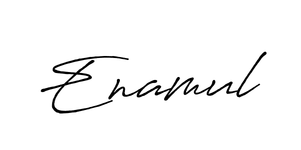 It looks lik you need a new signature style for name Enamul. Design unique handwritten (Antro_Vectra_Bolder) signature with our free signature maker in just a few clicks. Enamul signature style 7 images and pictures png