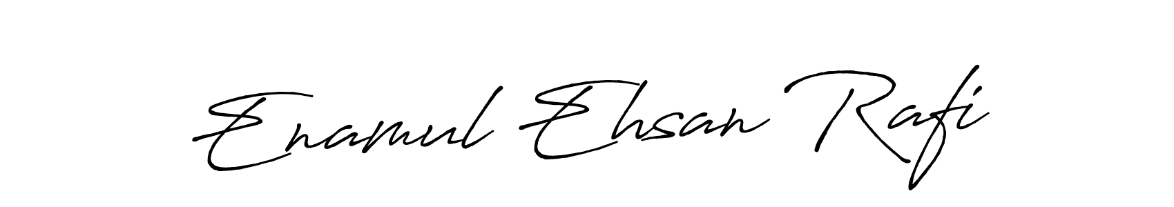 Design your own signature with our free online signature maker. With this signature software, you can create a handwritten (Antro_Vectra_Bolder) signature for name Enamul Ehsan Rafi. Enamul Ehsan Rafi signature style 7 images and pictures png