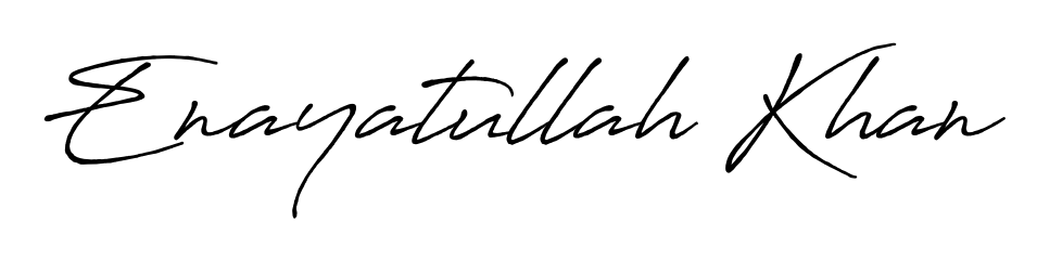 Style your name Enayatullah Khan with confidence using Antro_Vectra_Bolder signature design. Simple, elegant, and ready for immediate document use. Enayatullah Khan signature style 7 images and pictures png