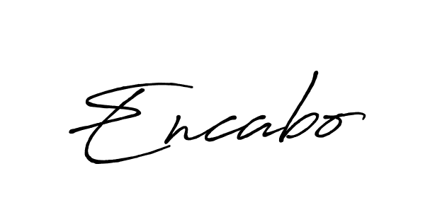 Also we have Encabo name is the best signature style. Create professional handwritten signature collection using Antro_Vectra_Bolder autograph style. Encabo signature style 7 images and pictures png