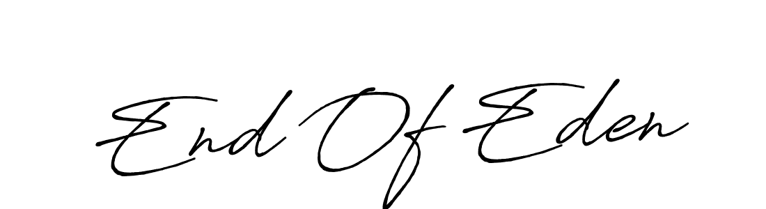 Also You can easily find your signature by using the search form. We will create End Of Eden name handwritten signature images for you free of cost using Antro_Vectra_Bolder sign style. End Of Eden signature style 7 images and pictures png