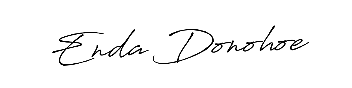 The best way (Antro_Vectra_Bolder) to make a short signature is to pick only two or three words in your name. The name Enda Donohoe include a total of six letters. For converting this name. Enda Donohoe signature style 7 images and pictures png
