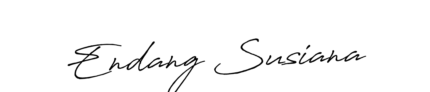 You should practise on your own different ways (Antro_Vectra_Bolder) to write your name (Endang Susiana) in signature. don't let someone else do it for you. Endang Susiana signature style 7 images and pictures png