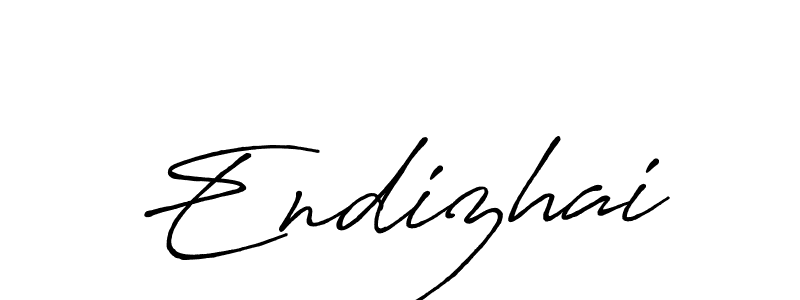 Design your own signature with our free online signature maker. With this signature software, you can create a handwritten (Antro_Vectra_Bolder) signature for name Endizhai. Endizhai signature style 7 images and pictures png