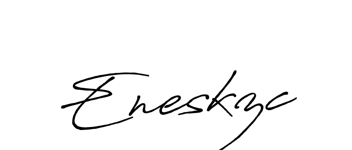 How to make Eneskzc signature? Antro_Vectra_Bolder is a professional autograph style. Create handwritten signature for Eneskzc name. Eneskzc signature style 7 images and pictures png