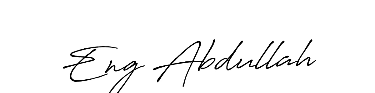 It looks lik you need a new signature style for name Eng Abdullah. Design unique handwritten (Antro_Vectra_Bolder) signature with our free signature maker in just a few clicks. Eng Abdullah signature style 7 images and pictures png