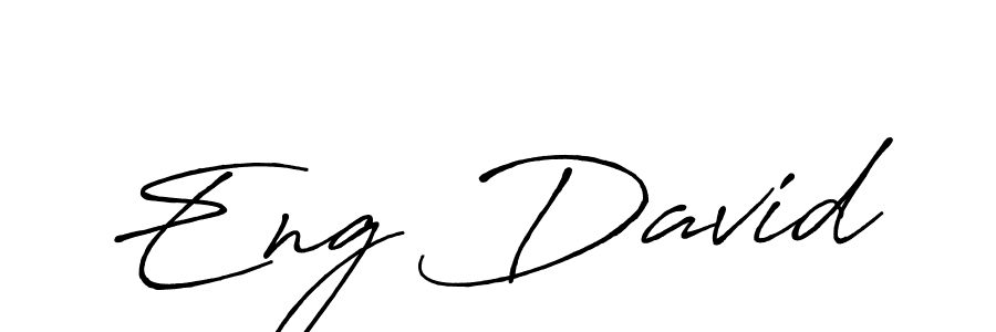 You should practise on your own different ways (Antro_Vectra_Bolder) to write your name (Eng David) in signature. don't let someone else do it for you. Eng David signature style 7 images and pictures png