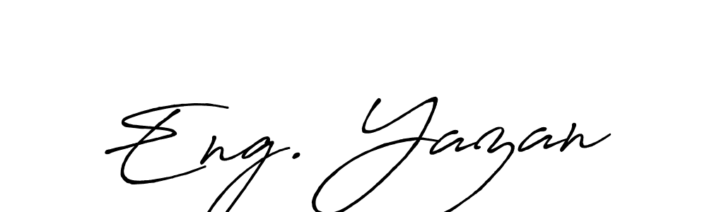 Check out images of Autograph of Eng. Yazan name. Actor Eng. Yazan Signature Style. Antro_Vectra_Bolder is a professional sign style online. Eng. Yazan signature style 7 images and pictures png